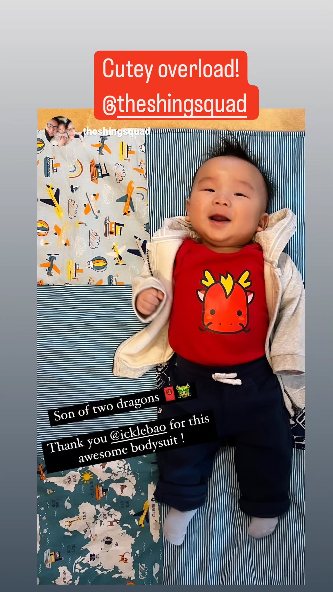 Cute Chinese Zodiac Short Sleeved Kid's Organic T (Unisex) - Choose from 12 options