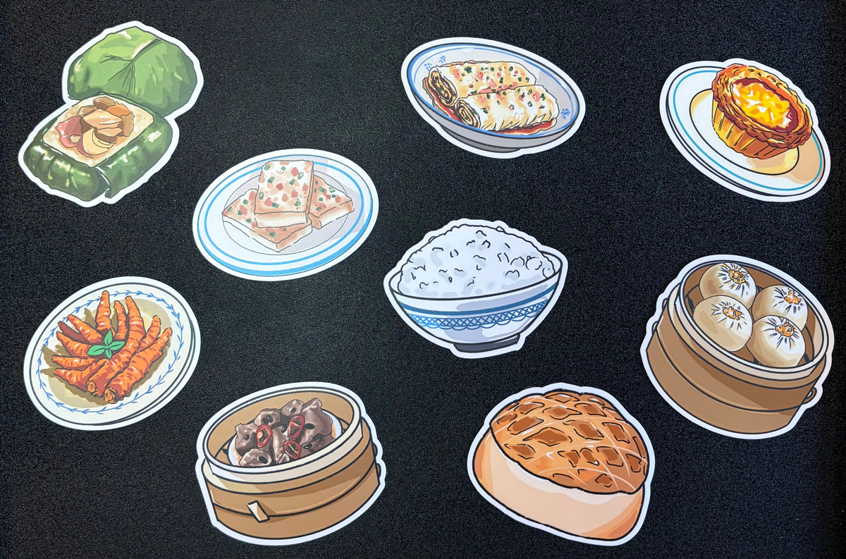 Dim Sum Stickers