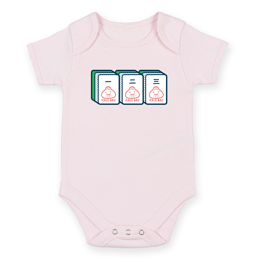 Mahjong Baby Bodysuit