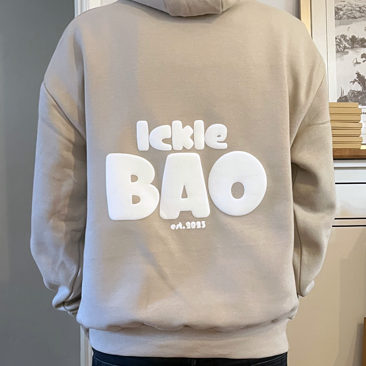 Ickle Bao est. 2023 Oversized Heavyweight Hoody