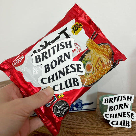 British Born Chinese Club Sticker