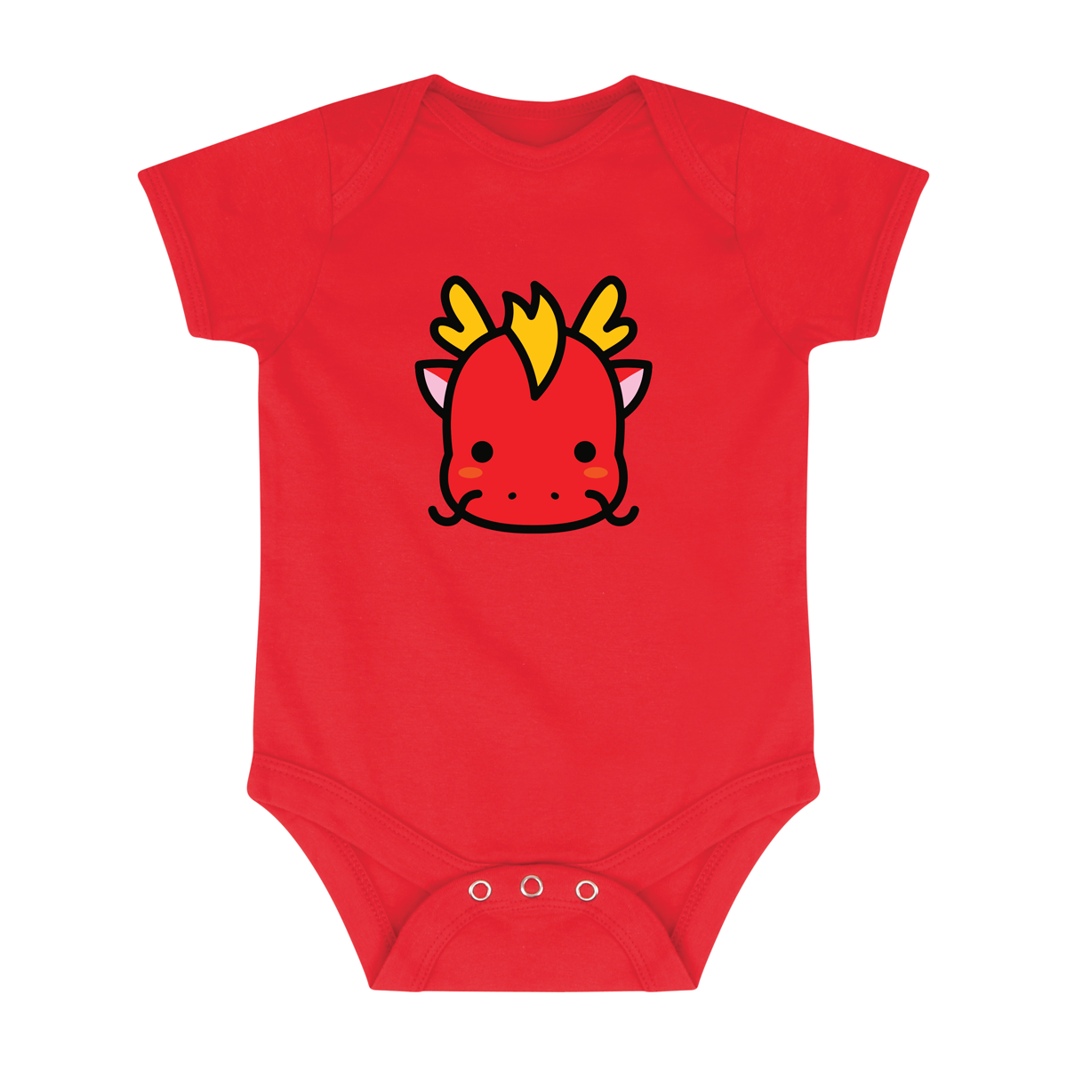 Cute Chinese Zodiac Animal Organic Bodysuit - Choose from 12 options