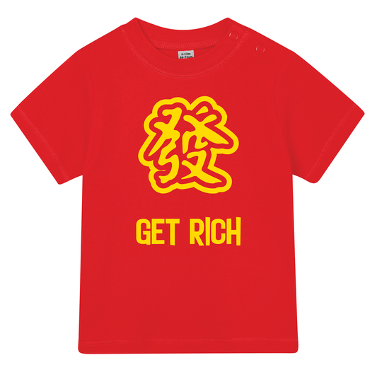 發 Fa Get Rich Organic Baby T