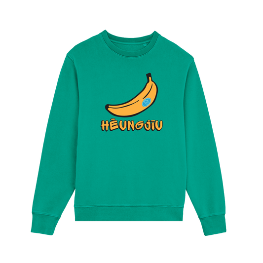 Heungjiu (Banana) - Long Sleeved Adult Organic+Recycled Sweat (Unisex)