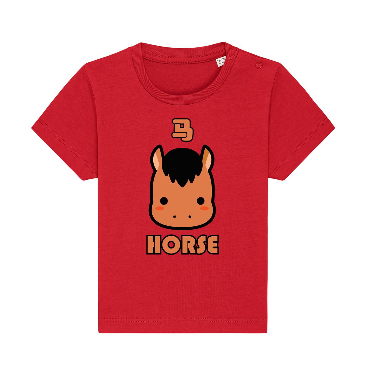 Cute Chinese Zodiac Short Sleeved Personalised Baby T - Choose from 12 options