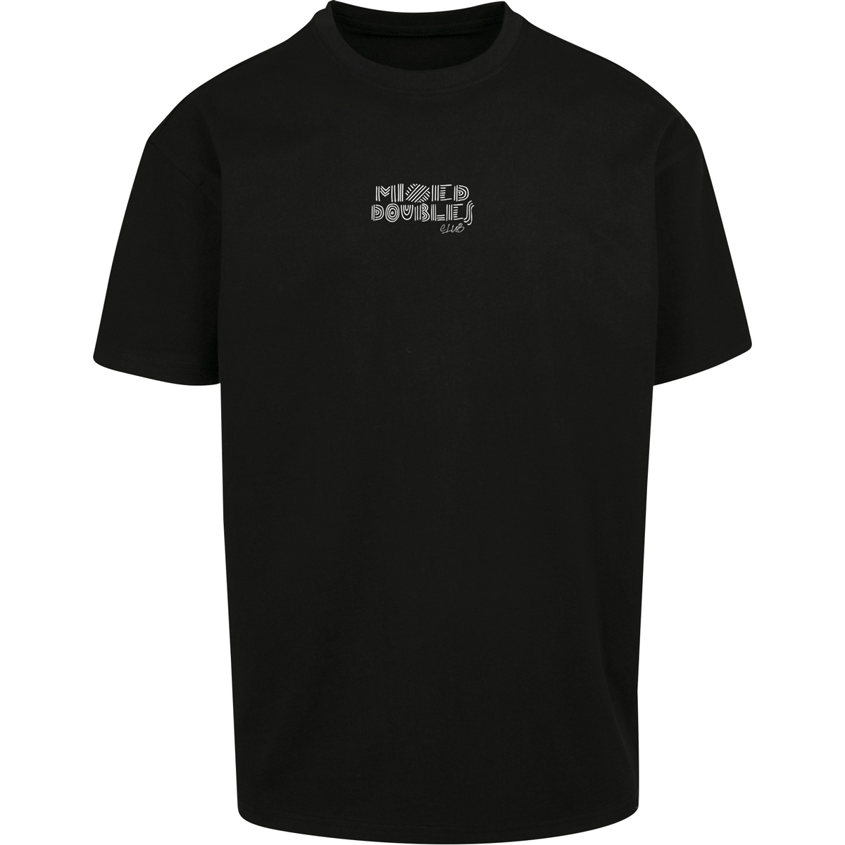 Mixed Doubles Club Unisex Oversized Adult T