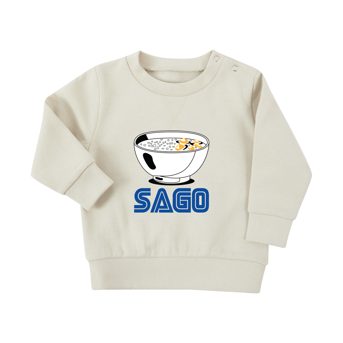 Sago - Baby and Kids Long Sleeve Sustainable Sweater