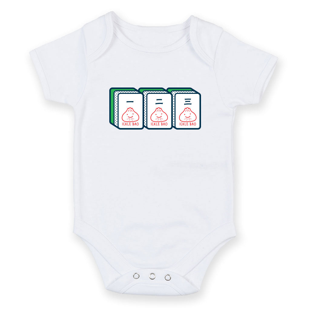 Mahjong Baby Bodysuit