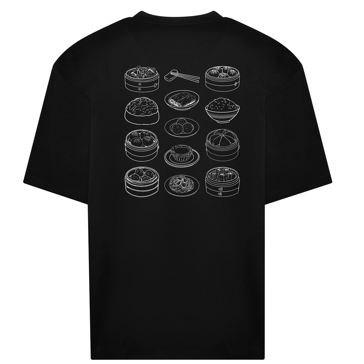 Yum Cha Dim Sum Unisex Oversized Adult T