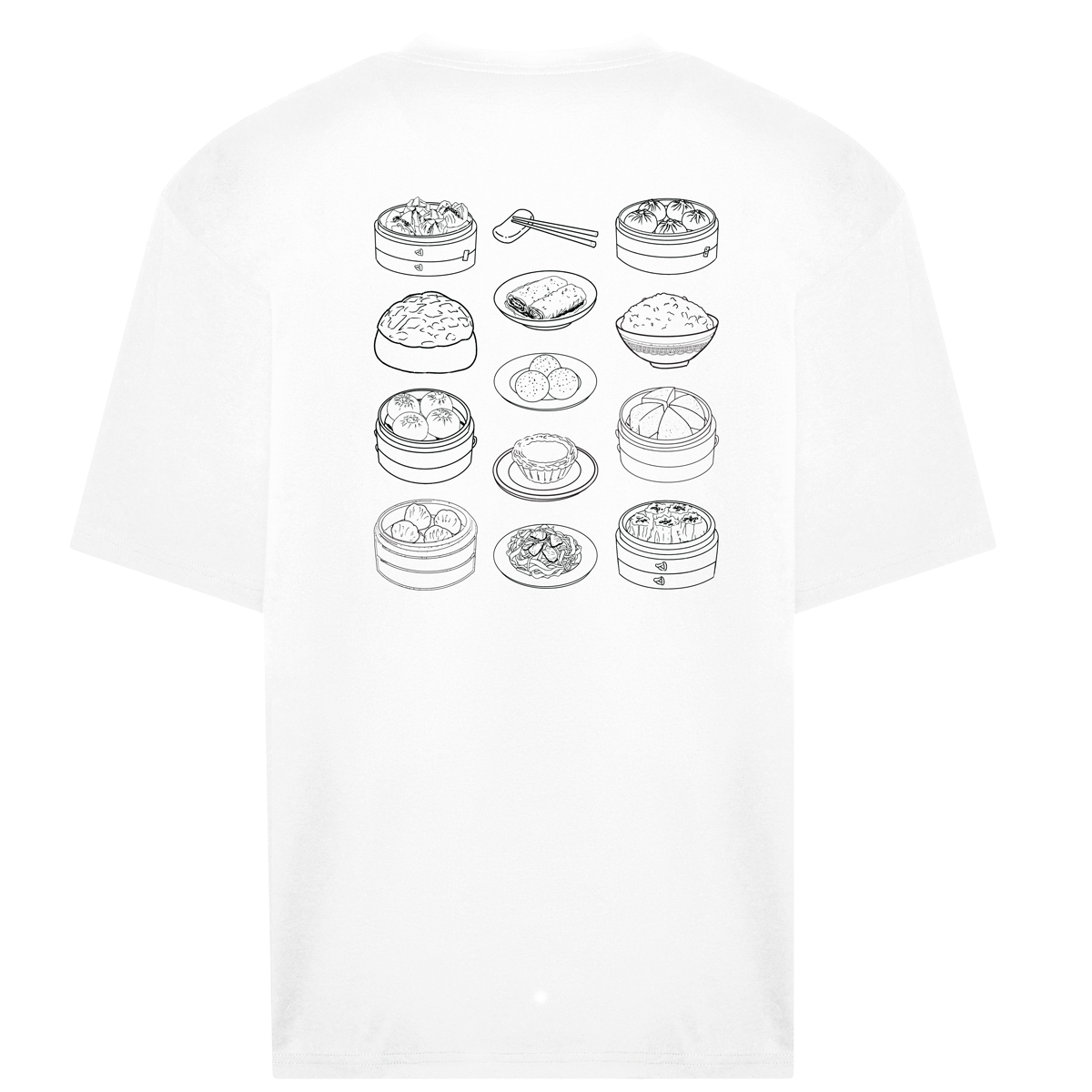 Yum Cha Dim Sum Unisex Oversized Adult T