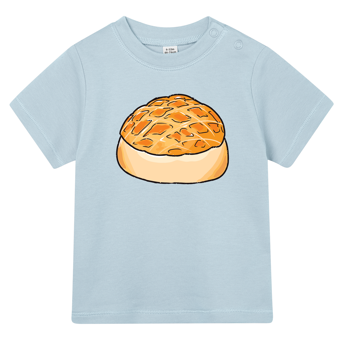 Buo Luo Bao Pineapple Bun Organic Baby T